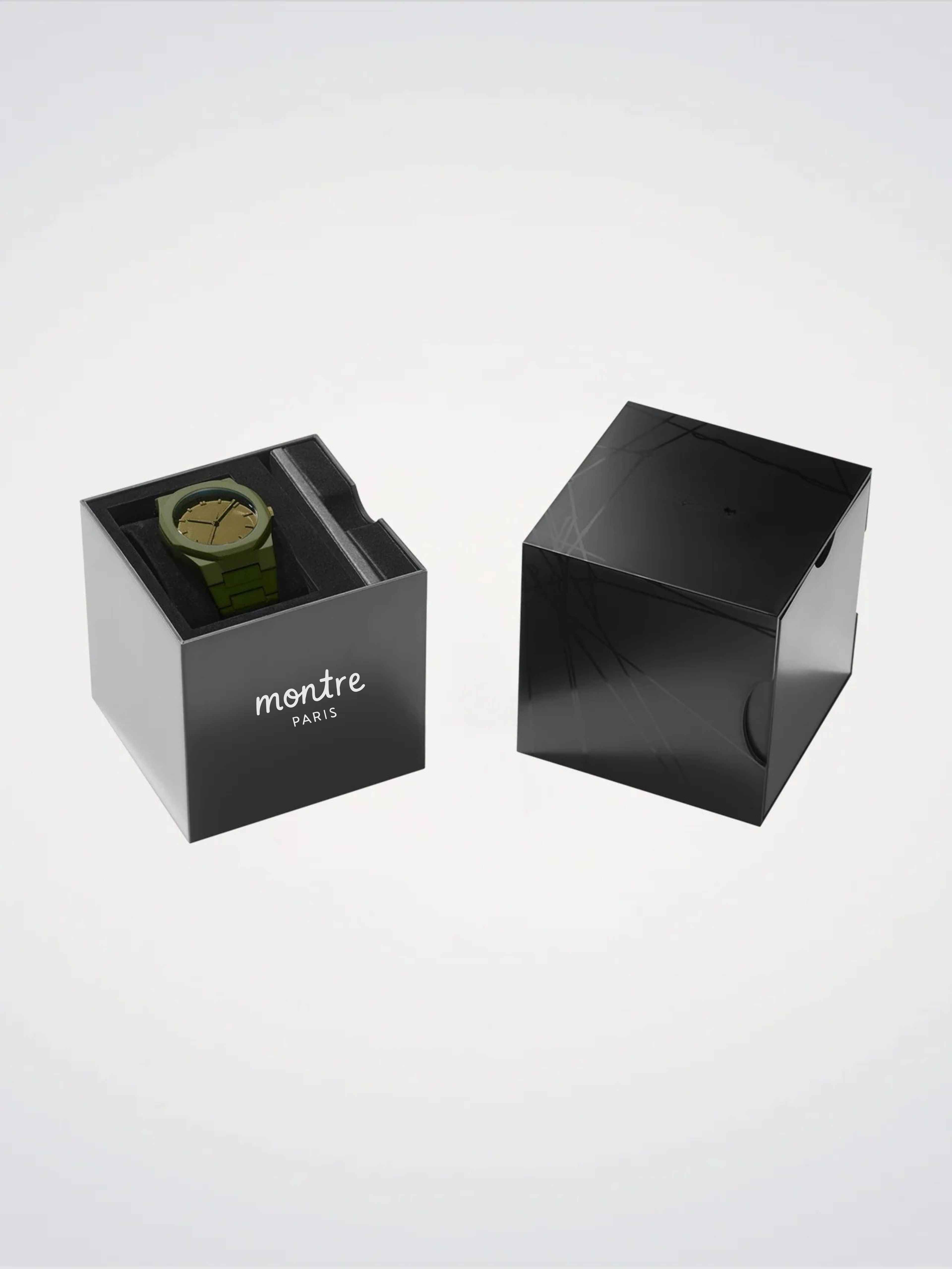 montre - mono olive