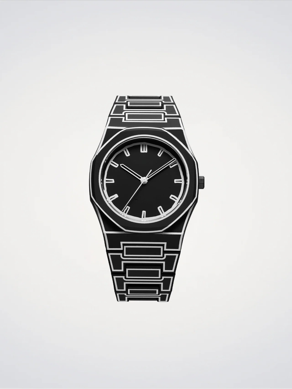 montre - sketch noir