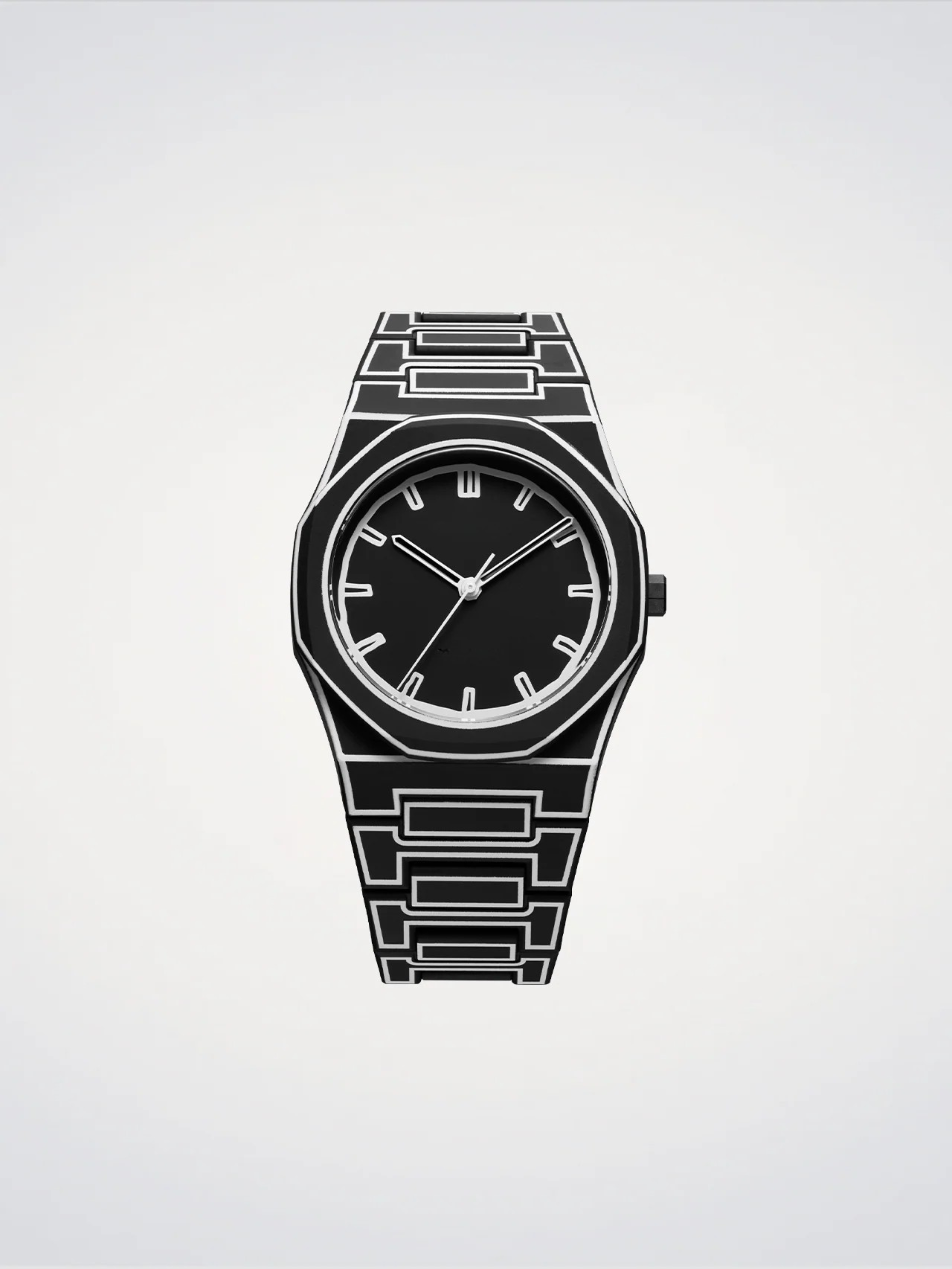 montre - sketch noir