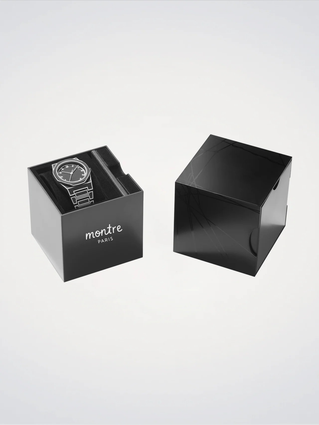 montre - sketch noir